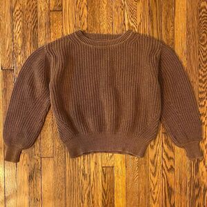 GAP Women's Brown Crew Neck Sweater | XS